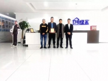 熱烈祝賀李總簽約創綠家四川省成都市縣級代理！