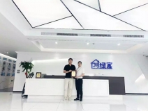 熱烈祝賀劉總簽約創綠家安康市區級代理！