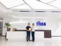 熱烈祝賀馬總夫婦簽約創綠家揚州市區級代理！