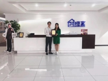 熱烈祝賀魏總簽約創(chuàng)綠家北京市區(qū)級代理！